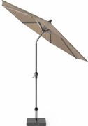 Riva parasol 250 cm rond taupe met kniksysteem