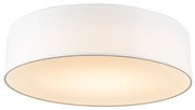 Stoffen Plafondlamp wit 40 cm incl. LED - Drum LED Modern rond Binnenverlichting Lamp