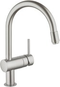 Grohe Minta keukenkraan Supersteel