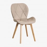 Stoel Silvi Nordic Design Bruin - Tarwe & Natuurlijk Hout - Sklum