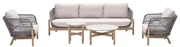 Garden Impressions Aberdeen lounge set 5-delig - grey sand