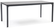 Dining Tuintafel rechthoekig 180 x 90 cm Grijs Cesar