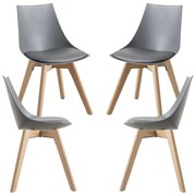 Pak 4 Blok Stoelen