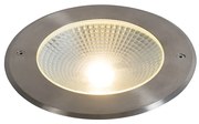 Buitenlamp Moderne grondspot staal incl. LED 20W - Bridge Modern IP65 Buitenverlichting