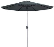 Madison Paros 2 luxe stokparasol - 300 cm. - Grey