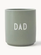 Design beker Favourite DAD/LOVE met opschrift op de voor- en achterzijde