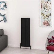 Eastbrook Withington radiator 35x120cm aluminium 742W zwart mat