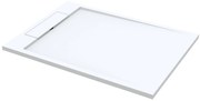 Best Design Decent solid surface douchebak mat wit 140x90x4.5cm