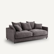 Omvormbare 3-persoons bank viscose/polyester, Lazare