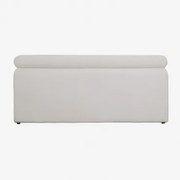 Gestoffeerd Hoofdbord Van 180 Cm Cirene Stof Wit & 150 Cm - Sklum
