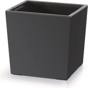 Prosperplast Urbi Square Low Plantenbak - 29,5 x 29 cm - Antraciet