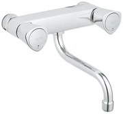 GROHE Costa S Keukenkraan - onderuitloop - inbouw - chroom 31195001