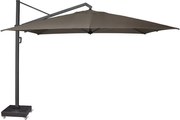 Icon premium zweefparasol 350x350 cm havanna