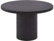 Goossens Salontafel Stone rond, beton grijs, urban industrieel, 50 x 31 x 50 cm