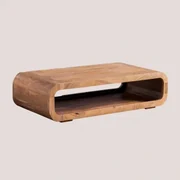 Acaciahouten Salontafel Vacry Acacia Bruin - Sklum