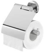 Tiger Boston Toiletrolhouder met klep RVS gepolijst 13.7x14x6.3cm CO309130346