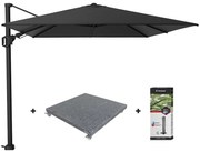 Platinum Challenger Premium T2 3.5x2.6 m - Jet Black met voet en hoes