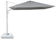 Zweefparasol  3x3m S2 Excellent (excl. voet) Grijs-antraciet Camello Luna