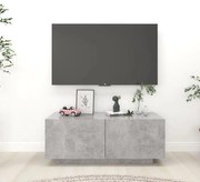 vidaXL Tv-meubel 100x35x40 cm spaanplaat betongrijs