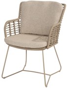 Fabrice dining tuinstoel latte 4 Seasons Outdoor