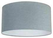 Stoffen lampenkap lichtblauw rond 50/50/25 Modern