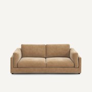 Slaapbank in stonewashed fluweel, CESAR