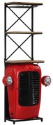 vidaXL Wijnkast tractor 49x31x172 cm massief mangohout