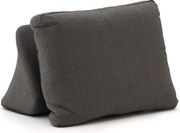 Loungekussen Tuin | Grijs-Antraciet | Outdoor Textiel | Bellagio | 64x50cm | Kees Smit Tuinmeubelen