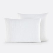 Kussensloop in gewassen katoen, gewafelde stof, Tifly