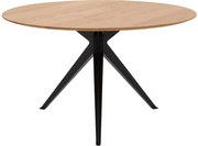 Goossens Excellent Eettafel Kopenhagen, Rond 130 x 130 cm