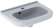 Geberit 300 basic fontein - 40x25x15cm - 1 kraangat - met overloop - wit S8400200000G