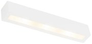 Moderne wandlamp wit 3-lichts - Tjada Novo