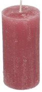 Stompkaars, donker roze, 6 x 12 cm