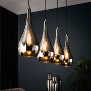 Druppelvormige Hanglamp Glas