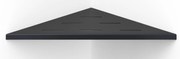 Looox Corner Shelf hoekplanchet 30x22cm Antraciet