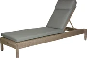 4 Seasons Outdoor Mambo sunbed, pure  Ligbed    beige weerbestendig