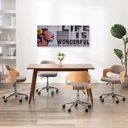 vidaXL Wandprintset wonderful 150x60 cm canvas meerkleurig