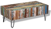 vidaXL Salontafel 100x50x38 cm massief gerecycled hout