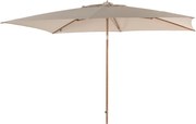 4 Seasons Azzurro stokparasol 200 x 300 cm frame woodlook - doek sand