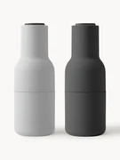 Zout- en pepermolen Bottle Grinder met walnootdeksel, 2-delig