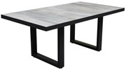 Dallas lounge-diningtafel  160x90xH65 cm antraciet