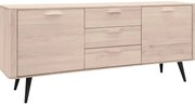 Goossens Dressoir Bjarte, 2 deuren 3 laden
