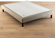 Ensemble matras met veren le Délicatesse + beddenbodem