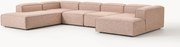Modulaire bank Lennon van linnenmix, XL