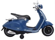 vidaXL Speelgoedmotor elektrisch Vespa GTS300 blauw