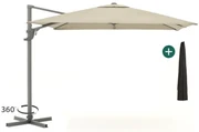 Shadowline Francisco zweefparasol 300x300cm