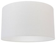 Stoffen lampenkap off-white 35/35/20 Modern rond