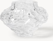 Mondgeblazen glazen vaas Canyon, H 8 cm