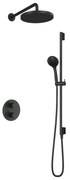 Hotbath Cobber IBS20ACR inbouwdouche met 3s handdouche, 30cm hoofddouche en glijstang chroom