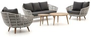 Intenso Stila/ROUGH-K stoel-bank loungeset 5-delig